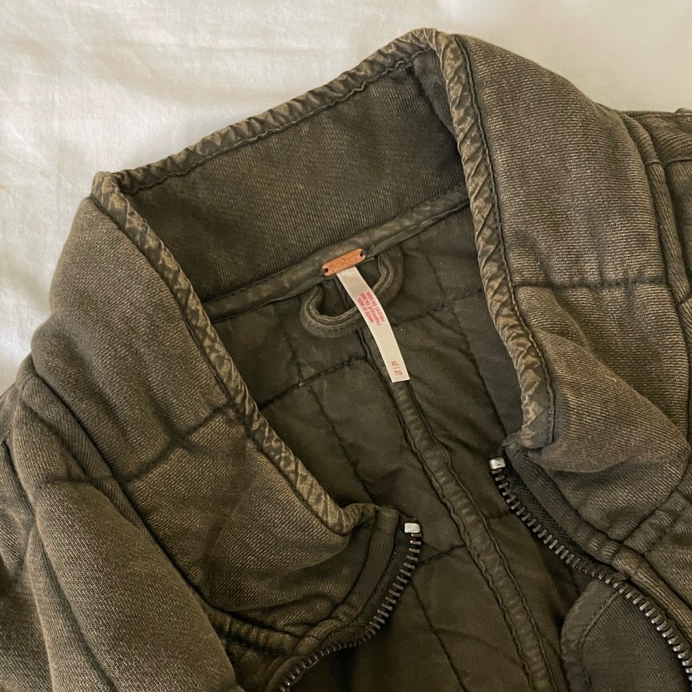 Free People Dolman Quilted Jacket XL - Picture 6 of 6